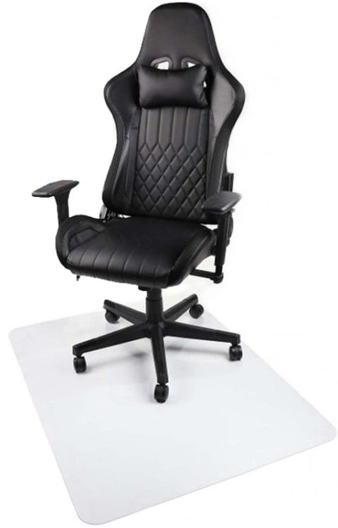 Mata Ochronna Pod Krzesło Mleczny Transparent 100x70 cm