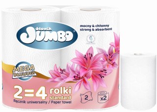 Ręcznik Papierowy 2R SŁONIK JUMBO MEGA DŁUUUGI BIAŁY 2W - 2 Rolki