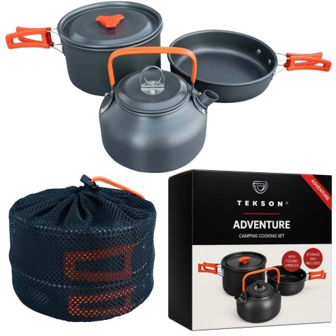 Zestaw Garnków Campingowych ADVENTURE TEKSON