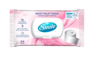 SMILE Papier toaletowy nawilżany flip top, 44szt.