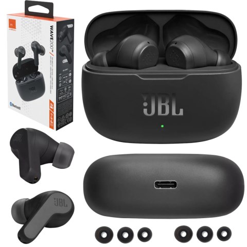Słuchawki Bezprzewodowe JBL WAVE 200 TWS Black