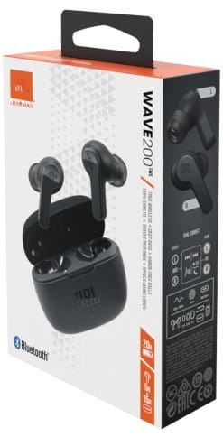 Słuchawki Bezprzewodowe JBL WAVE 200 TWS Black