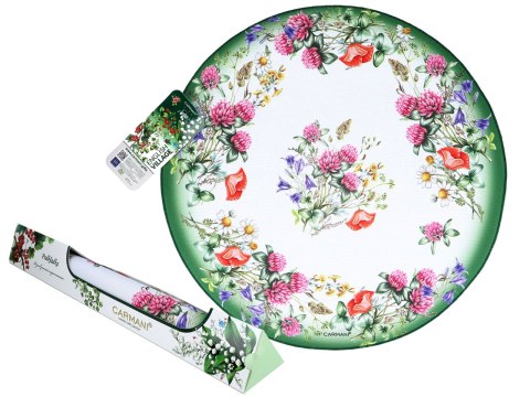 Podkładka na stół okrągła - Koniczyna (CARMANI)