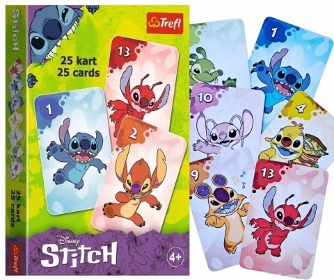 Karty Piotruś Lilo i Stitch Disney +4 Trefl 08978