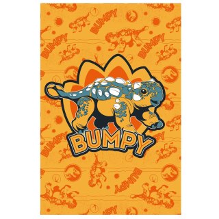 Koc polarowy 100x150 Dino Stegozaur kids