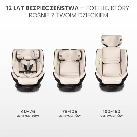 FOTELIK LUMI I-SIZE BEIGE (40-150)