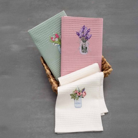 Komplet ręczników kuchennych bawełnianych HOME 1961/3x50x70/SET6