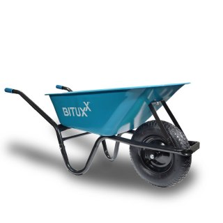 Taczka ogrodowa niebieska 250kg 100L