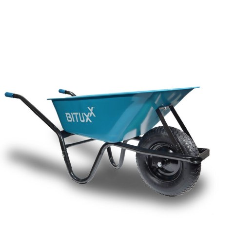 Taczka ogrodowa niebieska 250kg 100L