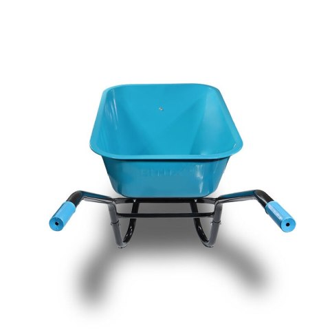 Taczka ogrodowa niebieska 250kg 100L