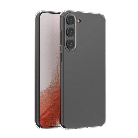 Etui cienki pokrowiec 0.5mm na Samsung Galaxy S23+ - przezroczyste