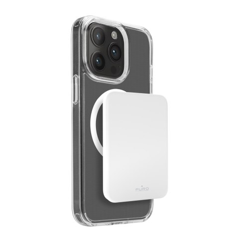 Powerbank 4200mAh USB-C MagSafe Slim Power Mag - biały