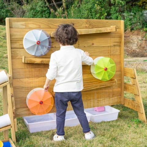 CLASSIC WORLD EDU Drewniana Ściana Zabawa Wodą