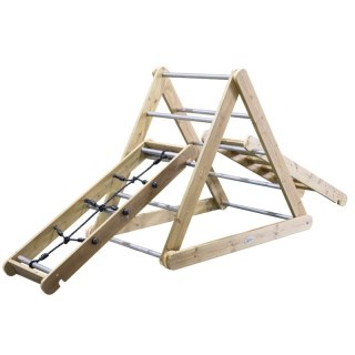 CLASSIC WORLD EDU Drewniany Plac Zabaw XL Zestaw Drabinka Montessori do Wspinaczki