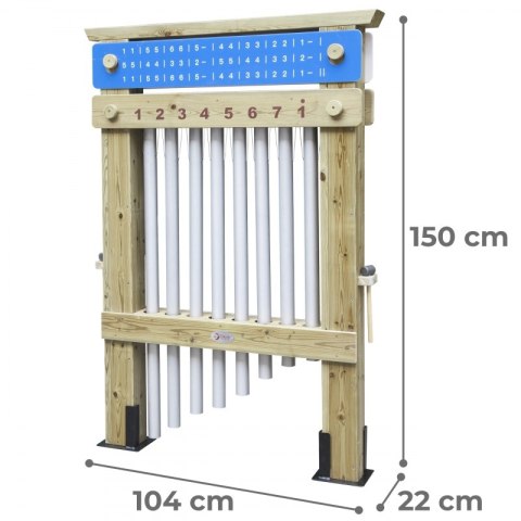CLASSIC WORLD EDU Wielki Instrument Dzwonki dla Dzieci
