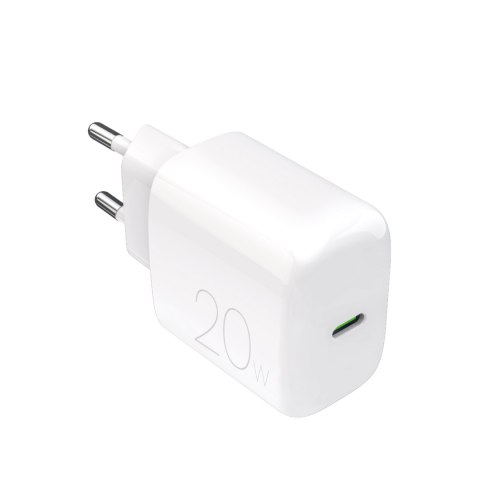 Ładowarka sieciowa USB-C PROLITE 20W - biała