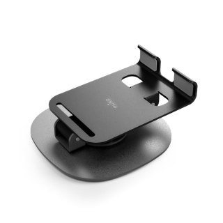 Podstawka aluminiowa składana na telefon tablet - ciemnoszara