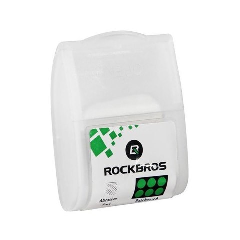 Zestaw naprawczy łatki z klejem śr. 2.4cm do łatania dętek rowerowych