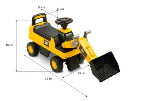 JEŹDZIK CAT ŁADOWARKA