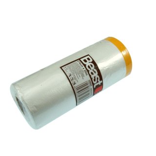 Folia malarska z taśmą 270 cm x 33m ANTYCHLAP