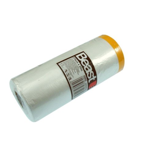 Folia malarska z taśmą 270 cm x 33m ANTYCHLAP