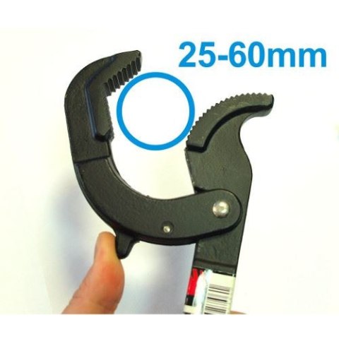 Klucz uniwersalny do rur hakowy nastawny 14" 25-60 mm