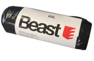 Worki na śmieci bardzo mocne 10X 60L 60x75CM