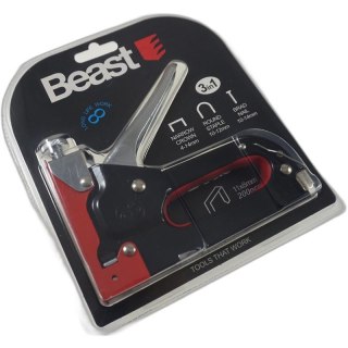 Zszywacz tapicerski metalowy 3-way na zszywki 4-14 mm + 600 zszywek GARTIS!