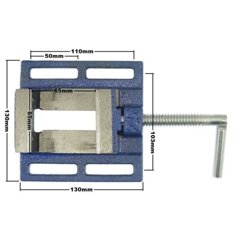 Imadło do wiertarki stołowej 65 mm 1,3 kg