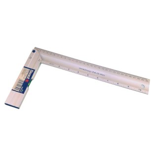 KĄTOWNIK ALUMINIOWY Z POZIOMICĄ 300 mm