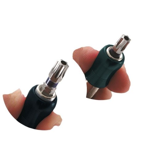 KOŃCÓWKI WKRĘTAKOWE DO WIERTARKI 22el, BITY I NASADKI stal S2