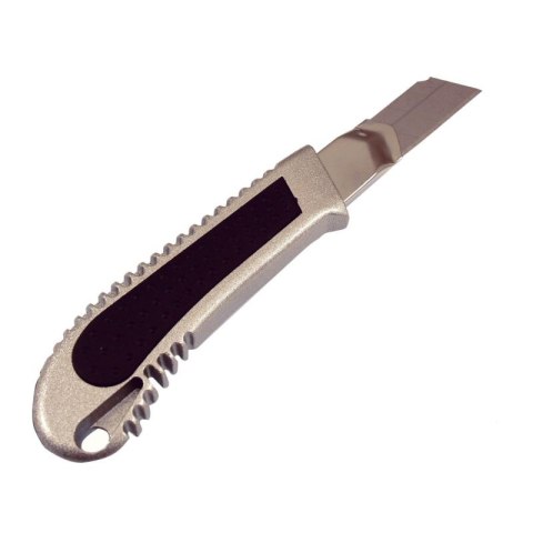 Nóż nożyk do tapet metalowy nożyk 18mm ostrze łamane