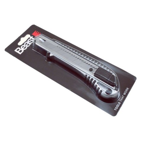 Nóż nożyk do tapet metalowy nożyk 18mm ostrze łamane