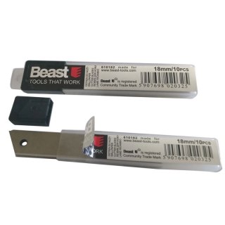 Ostrza do noża ostrze wymienne łamane 18 mm 10szt