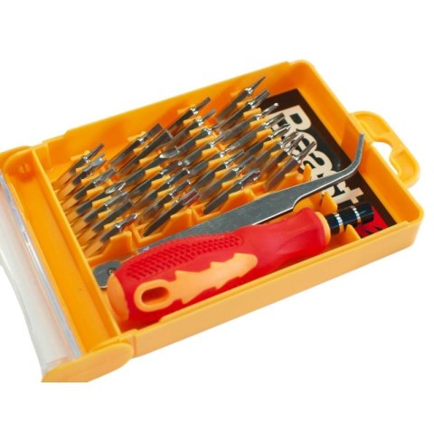 Śrubokręt wkrętak precyzyjny zestaw 32 elementy