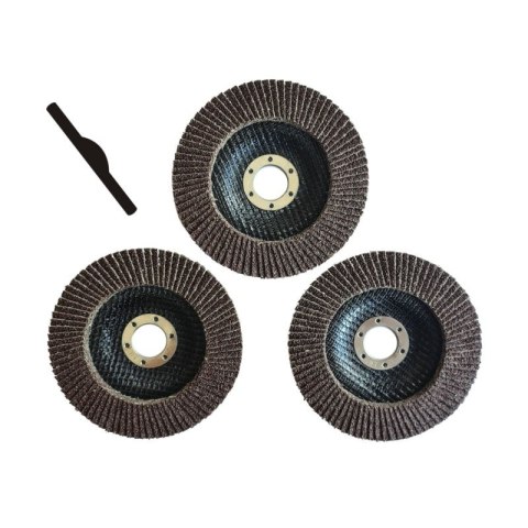 TARCZA DO SZLIFOWANIA LAMELKOWA LAMELKA P60 115mm 3 SZT