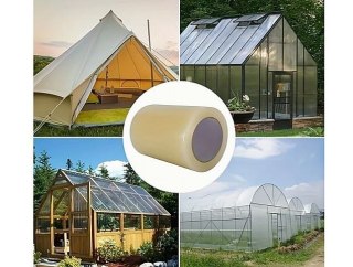 Taśma do folii szklarniowej naprawcza 100mmx10m transparentna