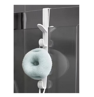 2x WIESZAK NA DRZWI DO ŁAZIENKI PRZEDPOKOJU NA SZAFKĘ BEZ WIERCENIA 5 HACZYKÓW