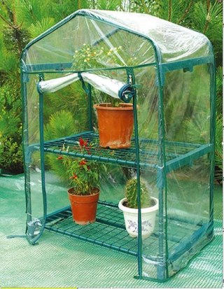 Ochronna mini szklarnia balkonowa ogrodowa