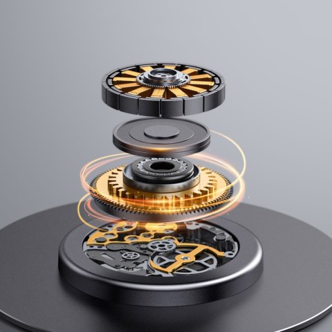 Stojak biurkowy uchwyt na telefon tablet - czarny