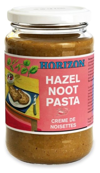 KREM Z ORZECHÓW LASKOWYCH PRAŻONYCH 100 % BIO 350 g - HORIZON