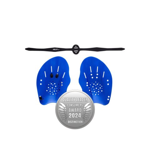 NQAP10 NIEBIESKI WIOSEŁKA PŁYWACKIE NA RĘCE NILS AQUA