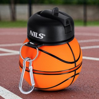 NC4104 BUTELKA SPORTOWA SKŁADANA 550ML BASKETBALL NILS