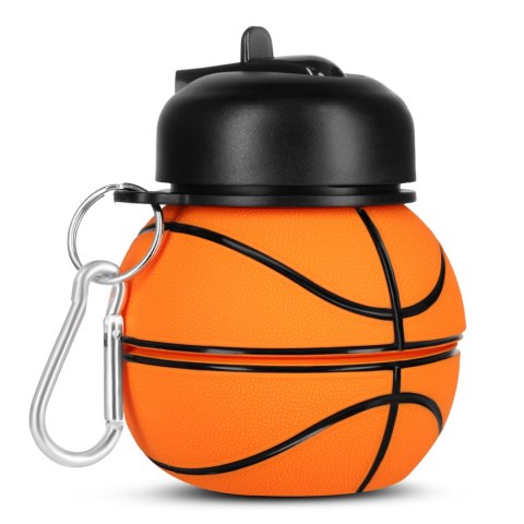 NC4104 BUTELKA SPORTOWA SKŁADANA 550ML BASKETBALL NILS