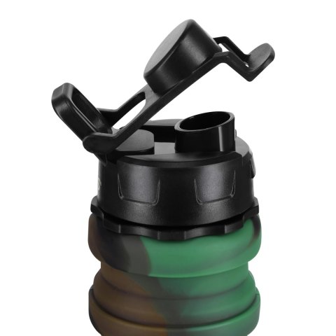 NC4106 BIDON SILIKONOWY SKŁADANY 500ML ZIELONY NILS