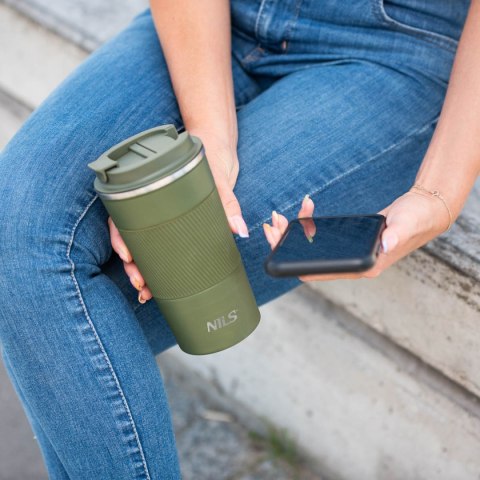 NCC09 ZIELONY KUBEK TERMICZNY NILS