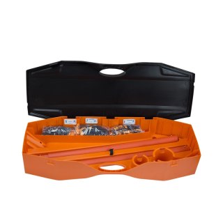 ZSB3 ZESTAW 3w1 SIATKA DO BADM. + TENIS ZIEMNY + SIATKÓWKA + WALIZKA NILS