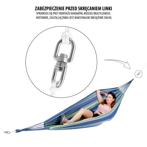 NB5041 ŁĄCZNIK OBROTOWY DO HUŚTAWKI NILS CAMP