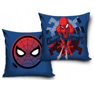 Poszewka velvet 40x40 Spiderman granatowy