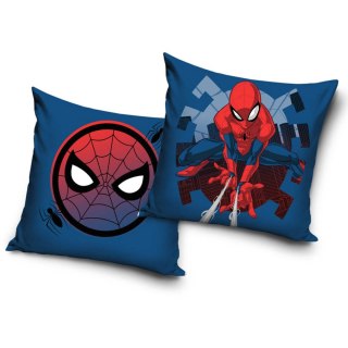 Poszewka velvet 40x40 Spiderman granatowy
